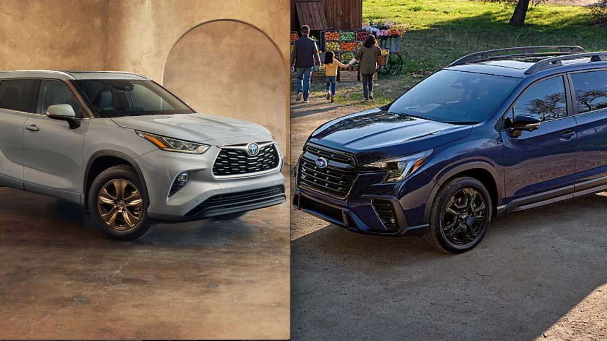 Consumer Reports Just Picked Toyota Highlander Over Subaru Ascent   2023 Subaru Ascent Vs%2C Toyota Highlander 0 